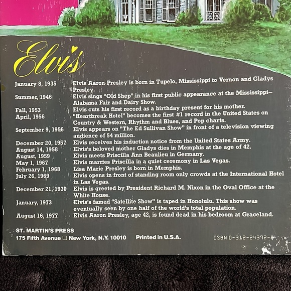 Vintage Elvis Paper Doll Book - Picture 10 of 10